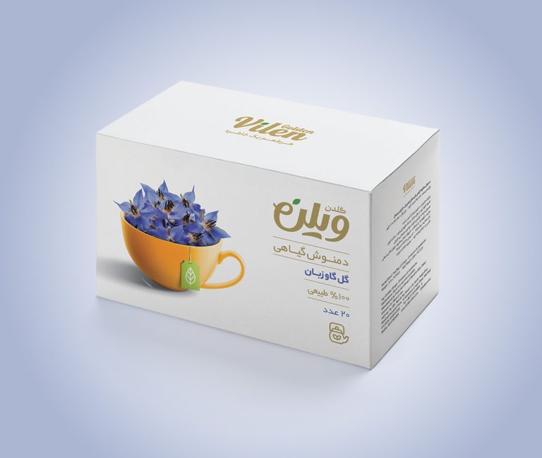دمنوش کیسه ای گل گاو زبان گلدن ویلن