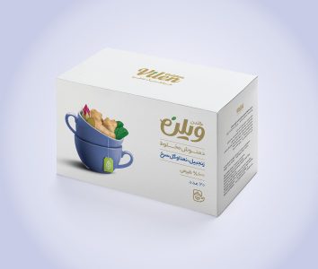 دمنوش کیسه ای زنجبیل نعنا و گل سرخ گلدن ویلن