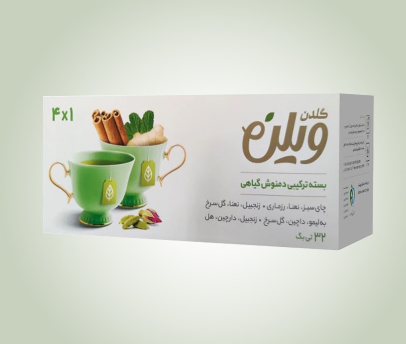 بسته ترکیبی دمنوش گیاهی 4 در 1 بسته ترکیبی دمنوش گیاهی 4 در 1